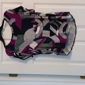 Alfini Geometric Printed Top